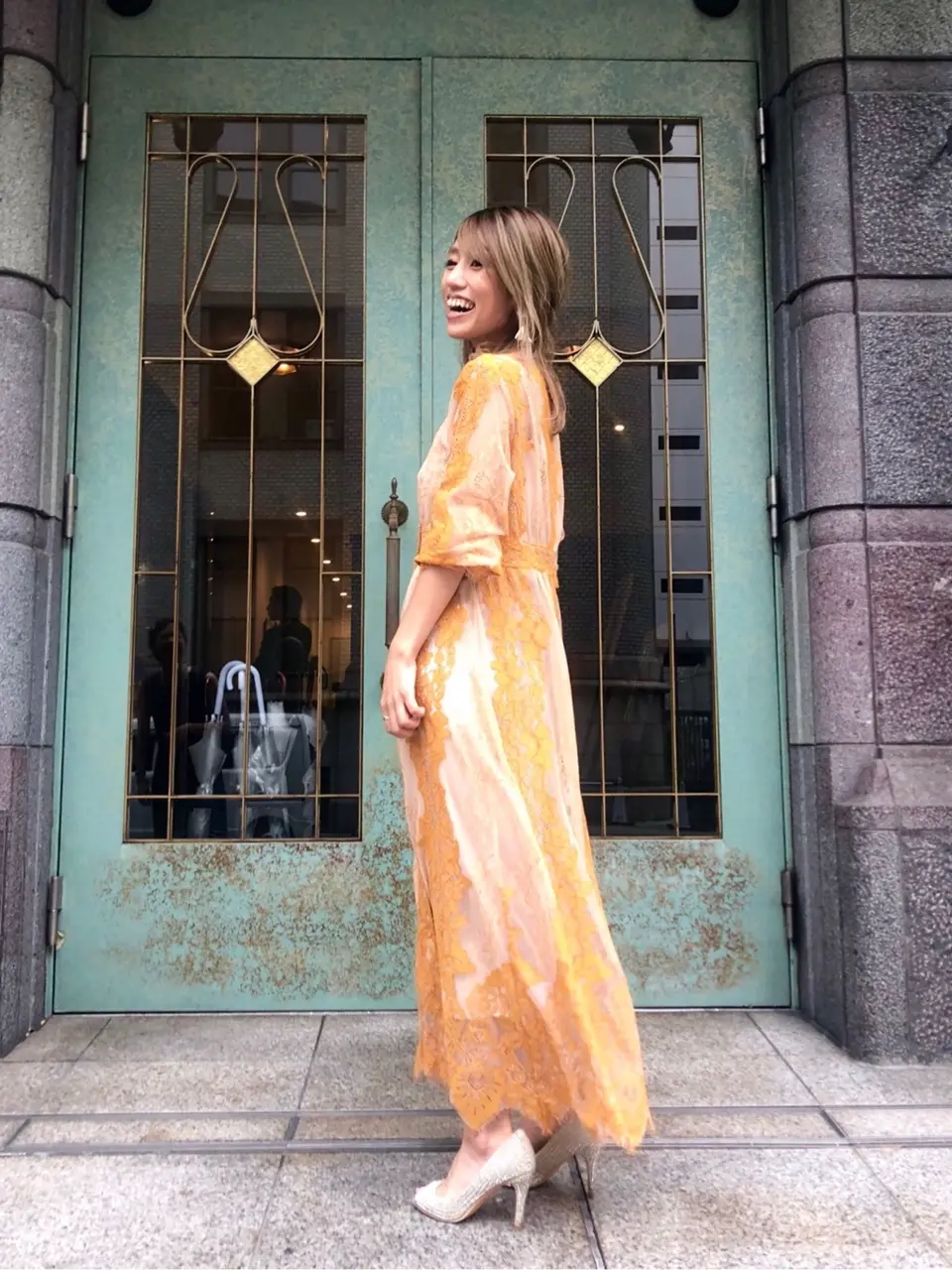 GRACE CONTINENTAL yukimi yonee コーディネート画像