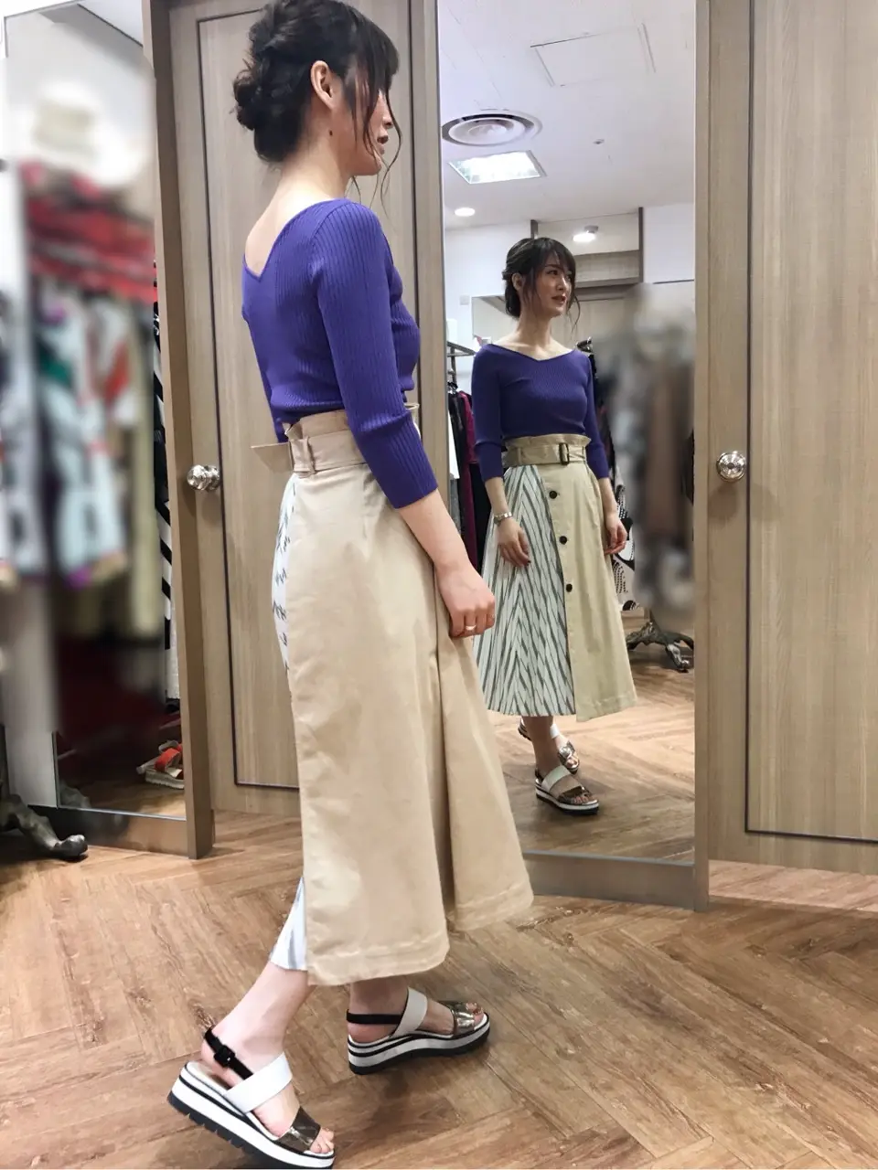 GRACE CONTINENTAL Kogane. コーディネート画像