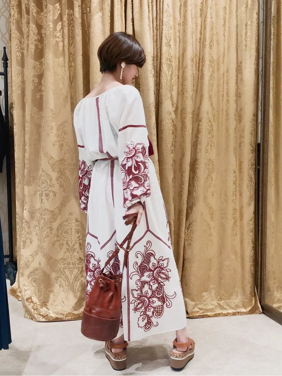 GRACE CONTINENTAL A.FUKUDA コーディネート画像