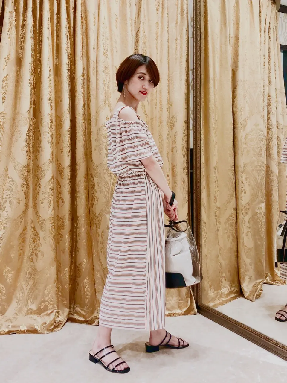 GRACE CONTINENTAL A.FUKUDA コーディネート画像