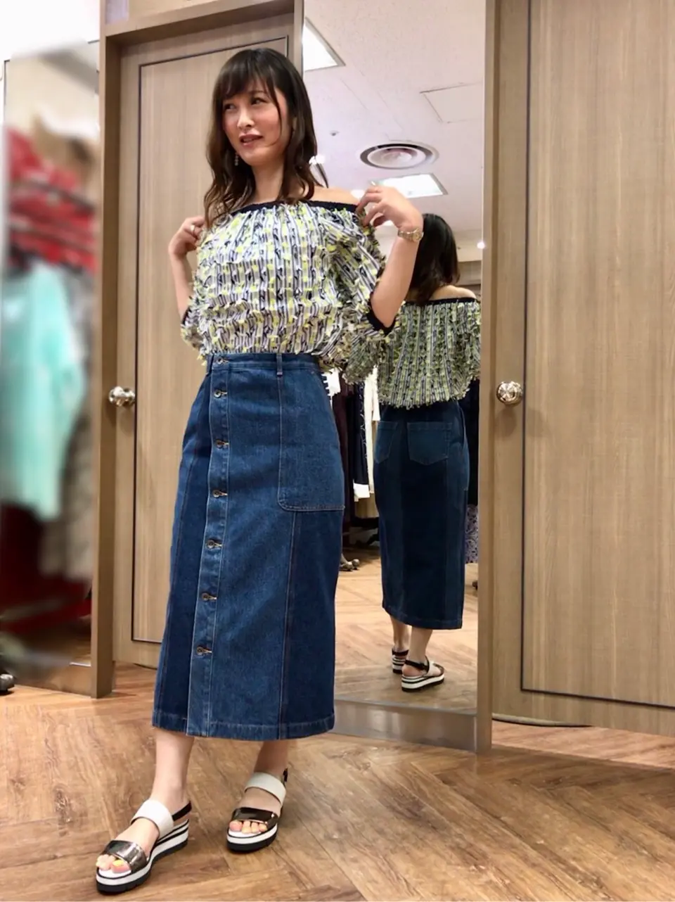 GRACE CONTINENTAL Kogane. コーディネート画像