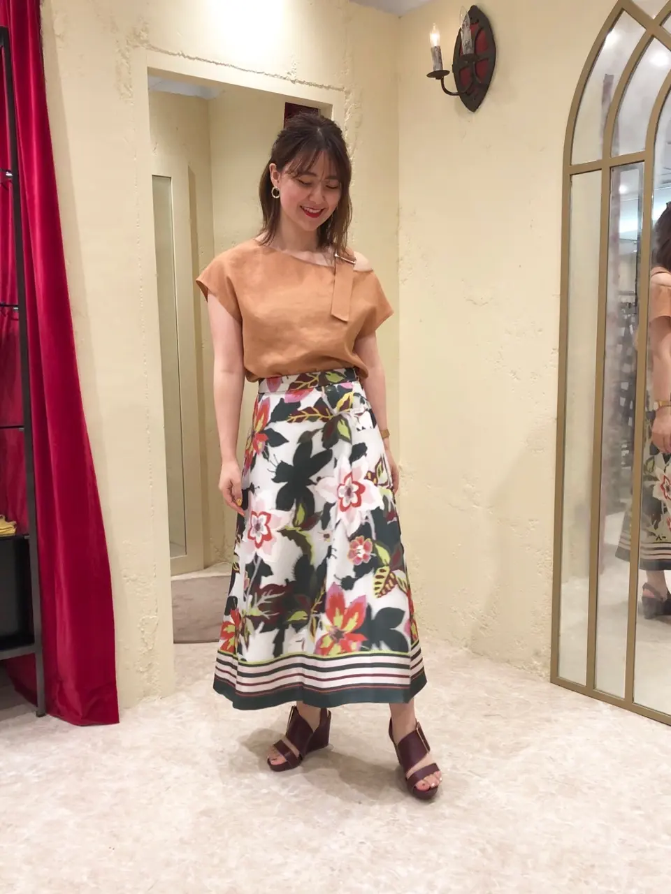 GRACE CONTINENTAL ebata. コーディネート画像