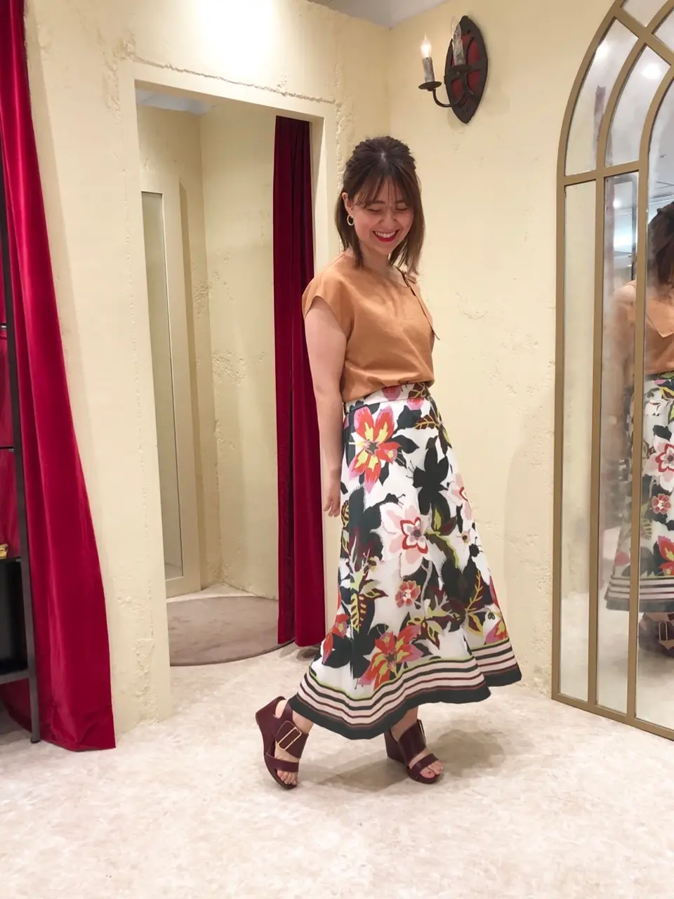 GRACE CONTINENTAL ebata. コーディネート画像