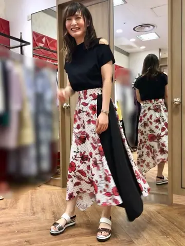 GRACE CONTINENTAL Kogane. コーディネート画像