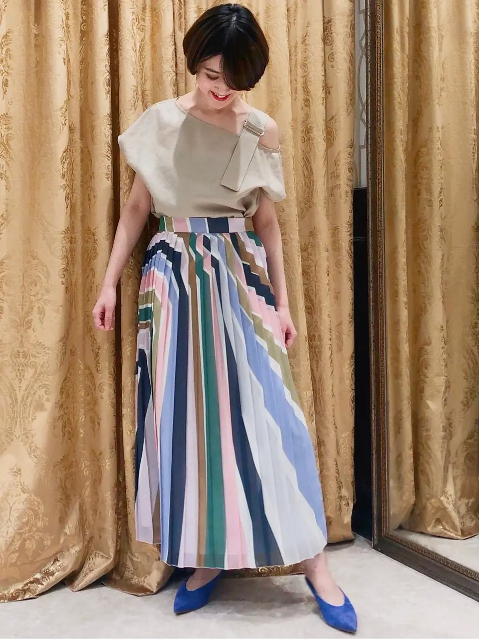 GRACE CONTINENTAL A.FUKUDA コーディネート画像