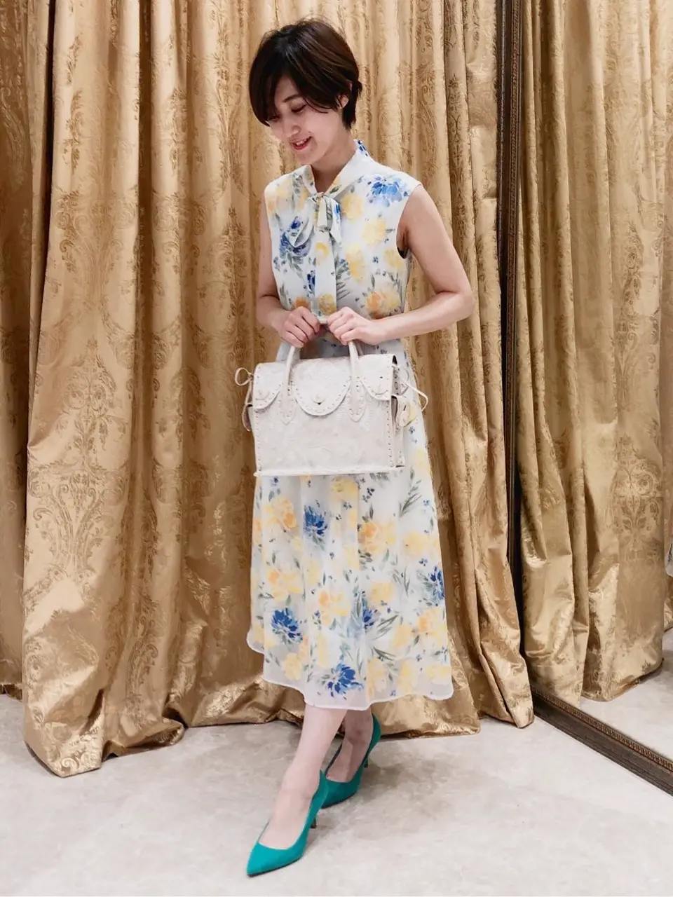 GRACE CONTINENTAL A.FUKUDA コーディネート画像