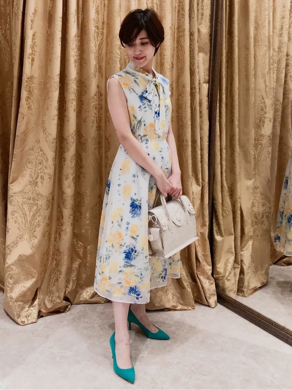 GRACE CONTINENTAL A.FUKUDA コーディネート画像