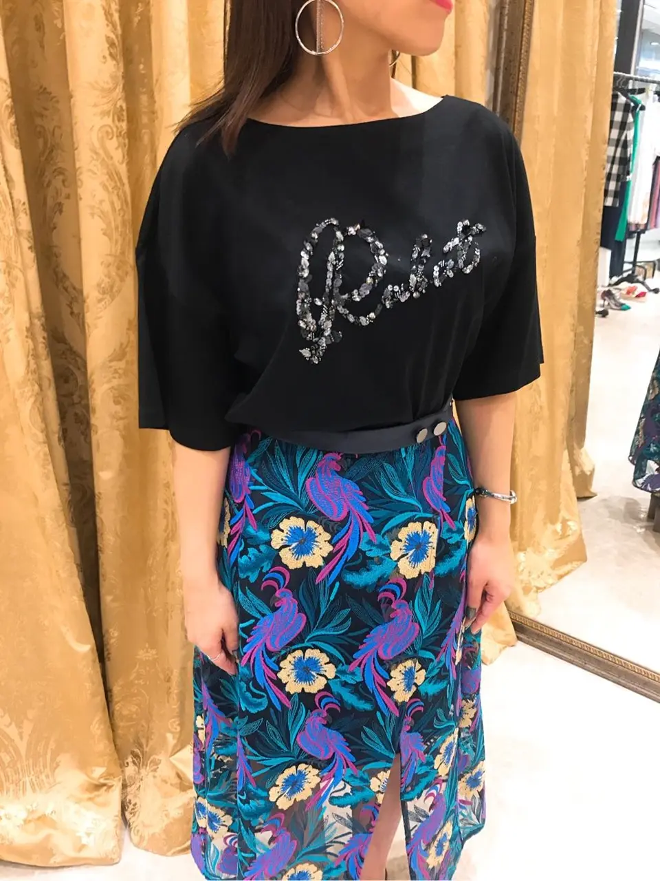 GRACE CONTINENTAL 松﨑　咲良 コーディネート画像