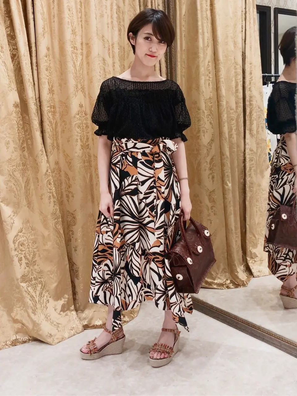 GRACE CONTINENTAL A.FUKUDA コーディネート画像