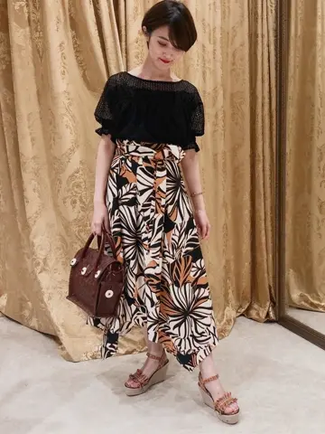 GRACE CONTINENTAL A.FUKUDA コーディネート画像