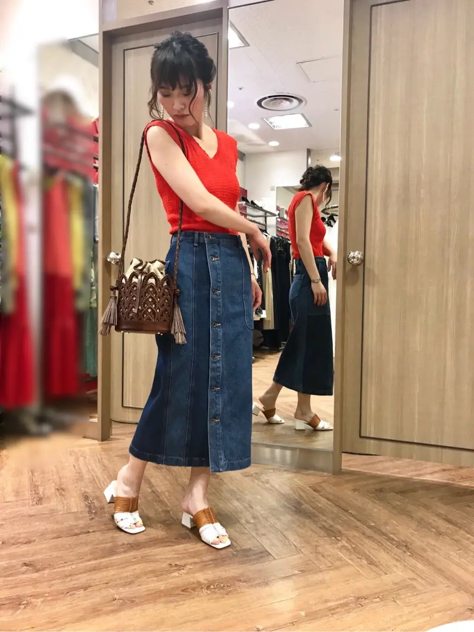 GRACE CONTINENTAL Kogane. コーディネート画像