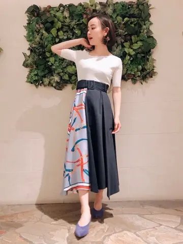 GRACE CONTINENTAL okunaka_desu コーディネート画像