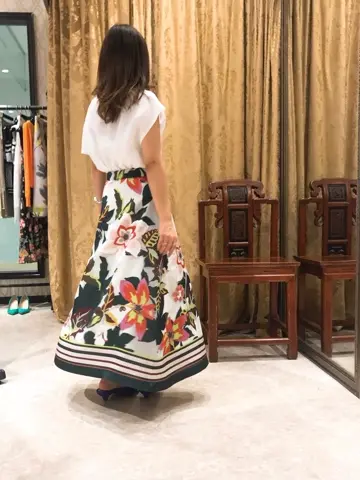 GRACE CONTINENTAL 松﨑　咲良 コーディネート画像