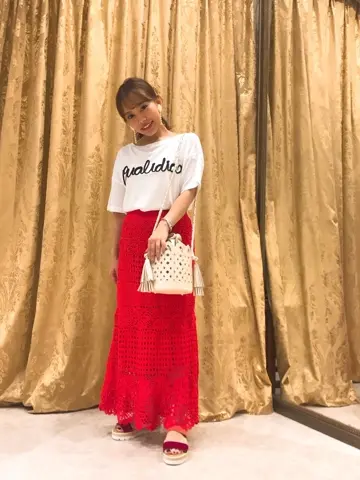 GRACE CONTINENTAL 松﨑　咲良 コーディネート画像