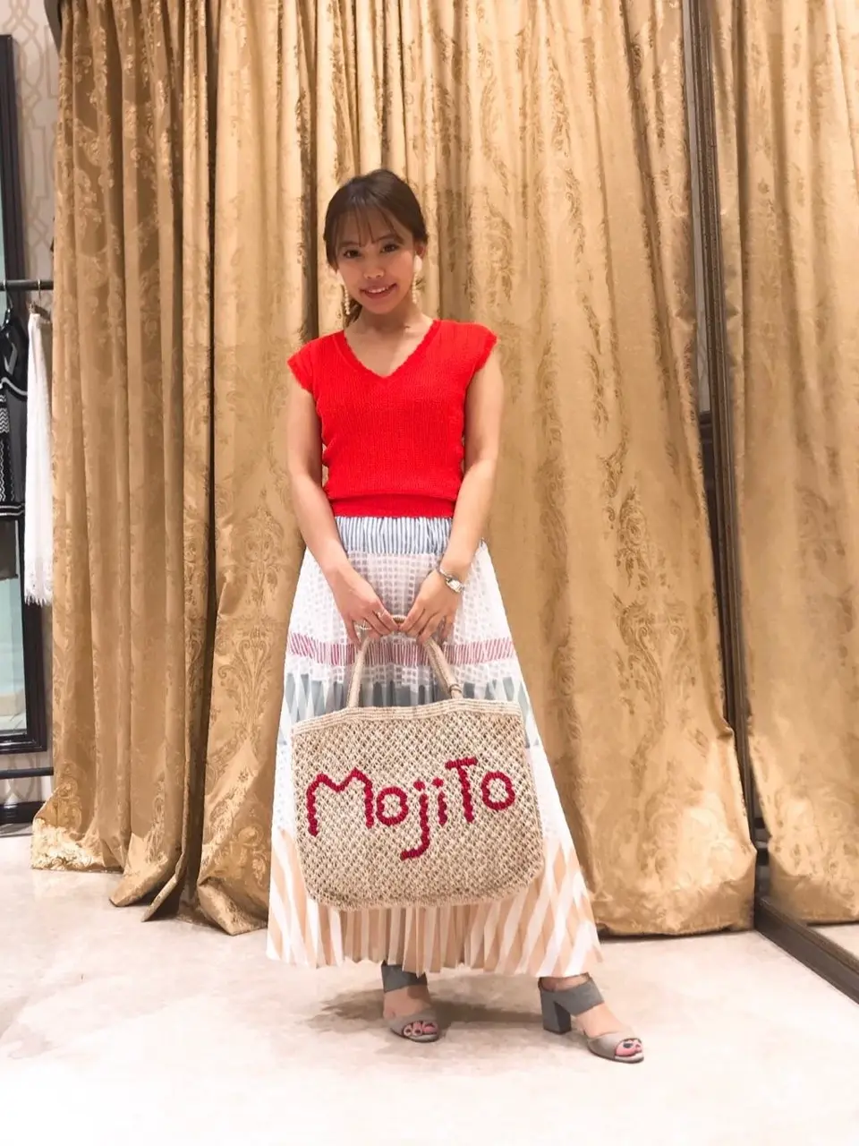 GRACE CONTINENTAL 松﨑　咲良 コーディネート画像