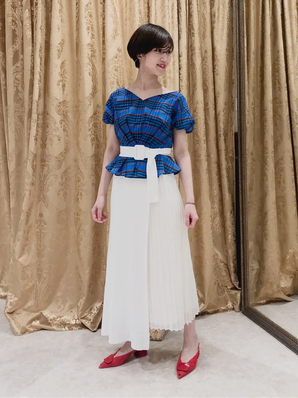 GRACE CONTINENTAL A.FUKUDA コーディネート画像