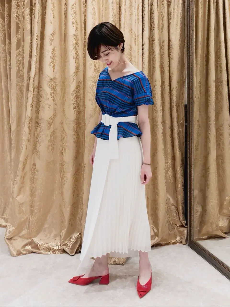 GRACE CONTINENTAL A.FUKUDA コーディネート画像