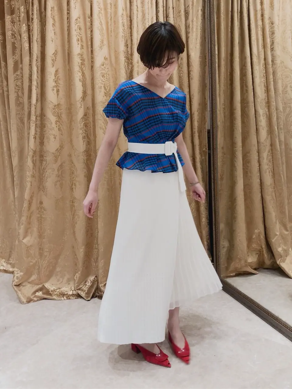 GRACE CONTINENTAL A.FUKUDA コーディネート画像