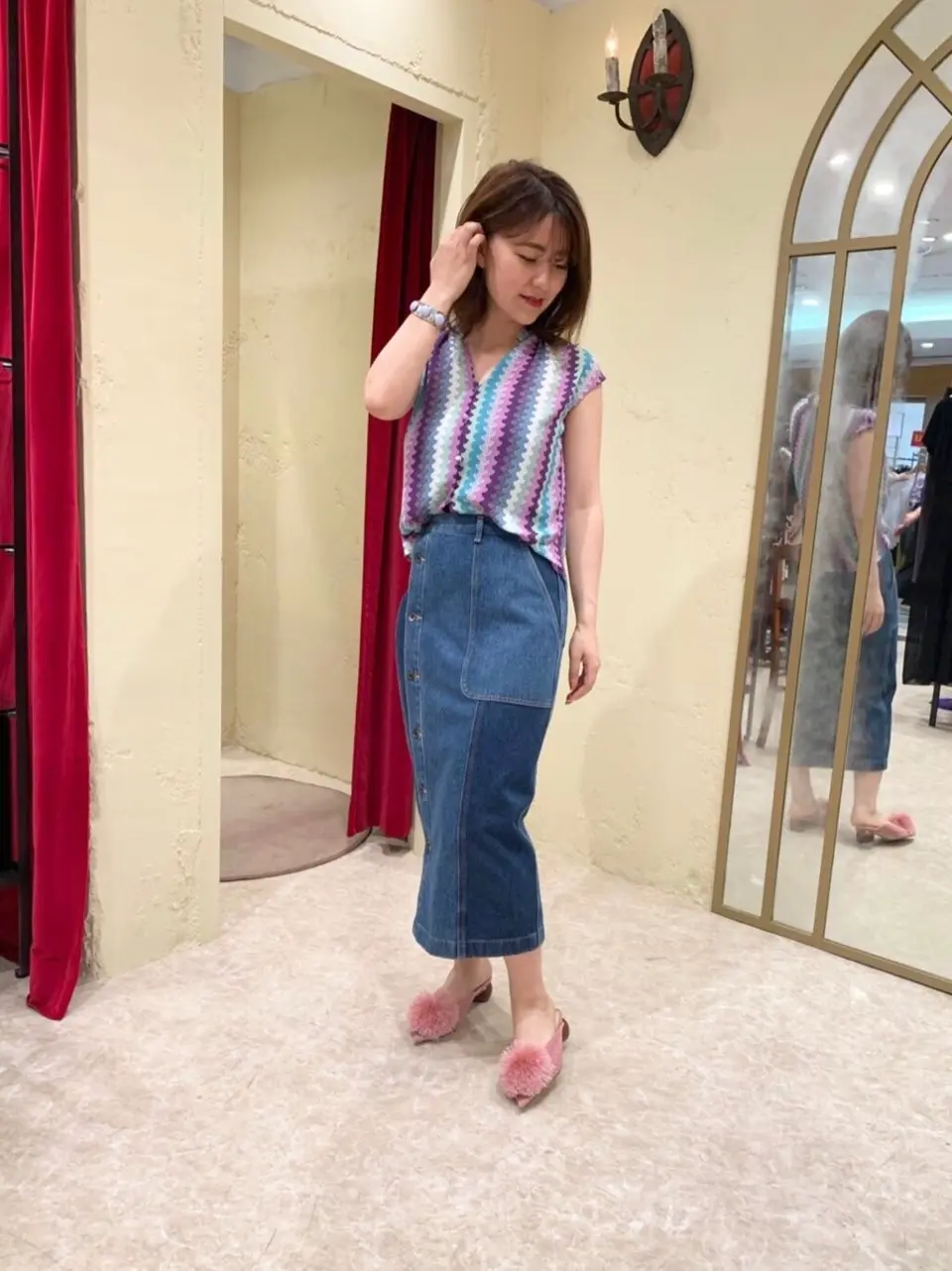 GRACE CONTINENTAL ebata. コーディネート画像