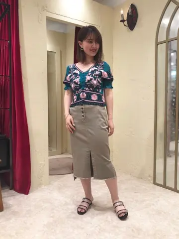 GRACE CONTINENTAL ebata. コーディネート画像