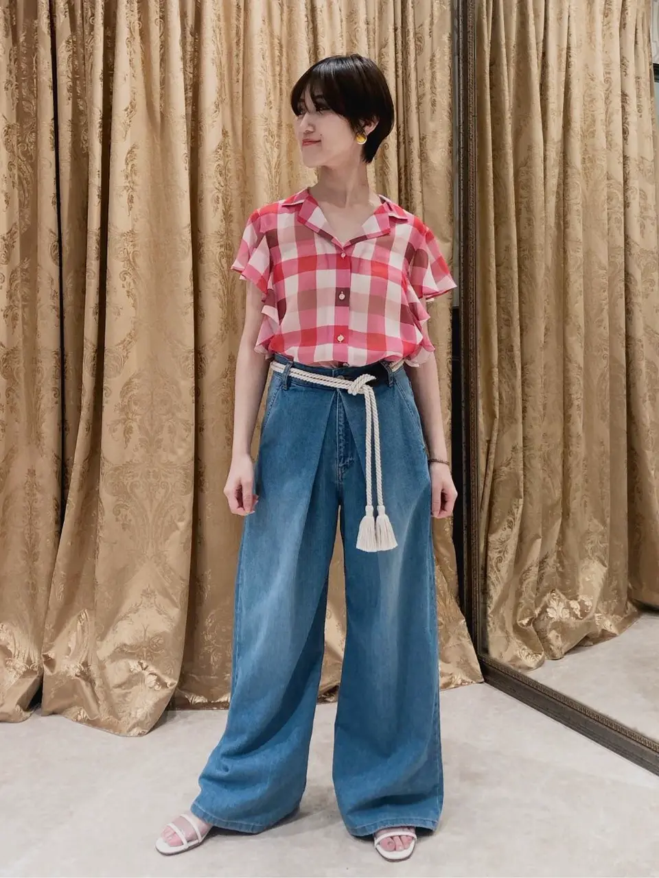 GRACE CONTINENTAL A.FUKUDA コーディネート画像