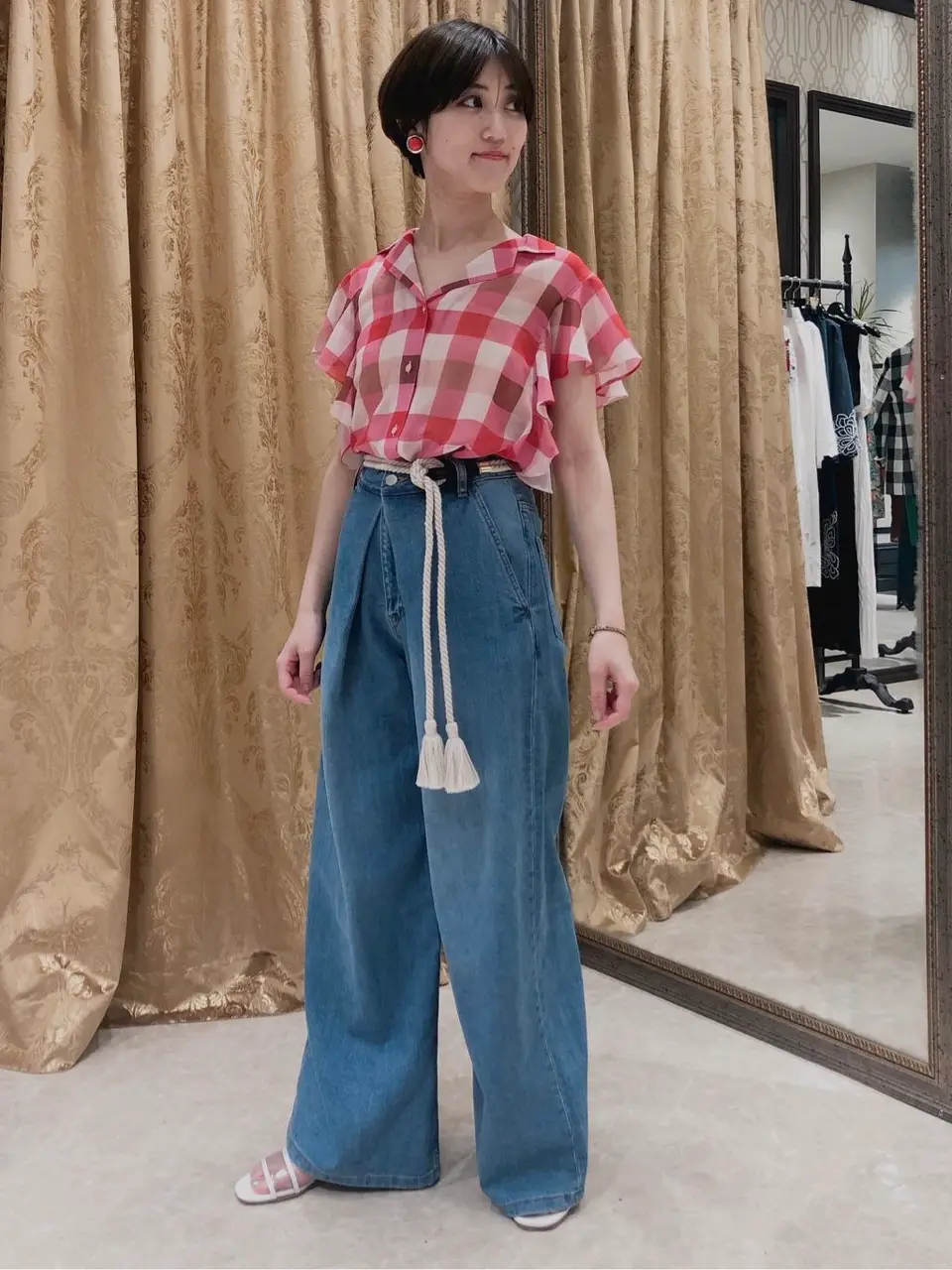 GRACE CONTINENTAL A.FUKUDA コーディネート画像