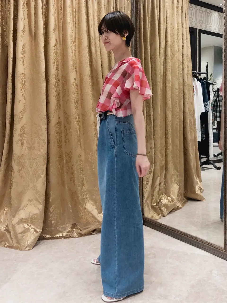 GRACE CONTINENTAL A.FUKUDA コーディネート画像