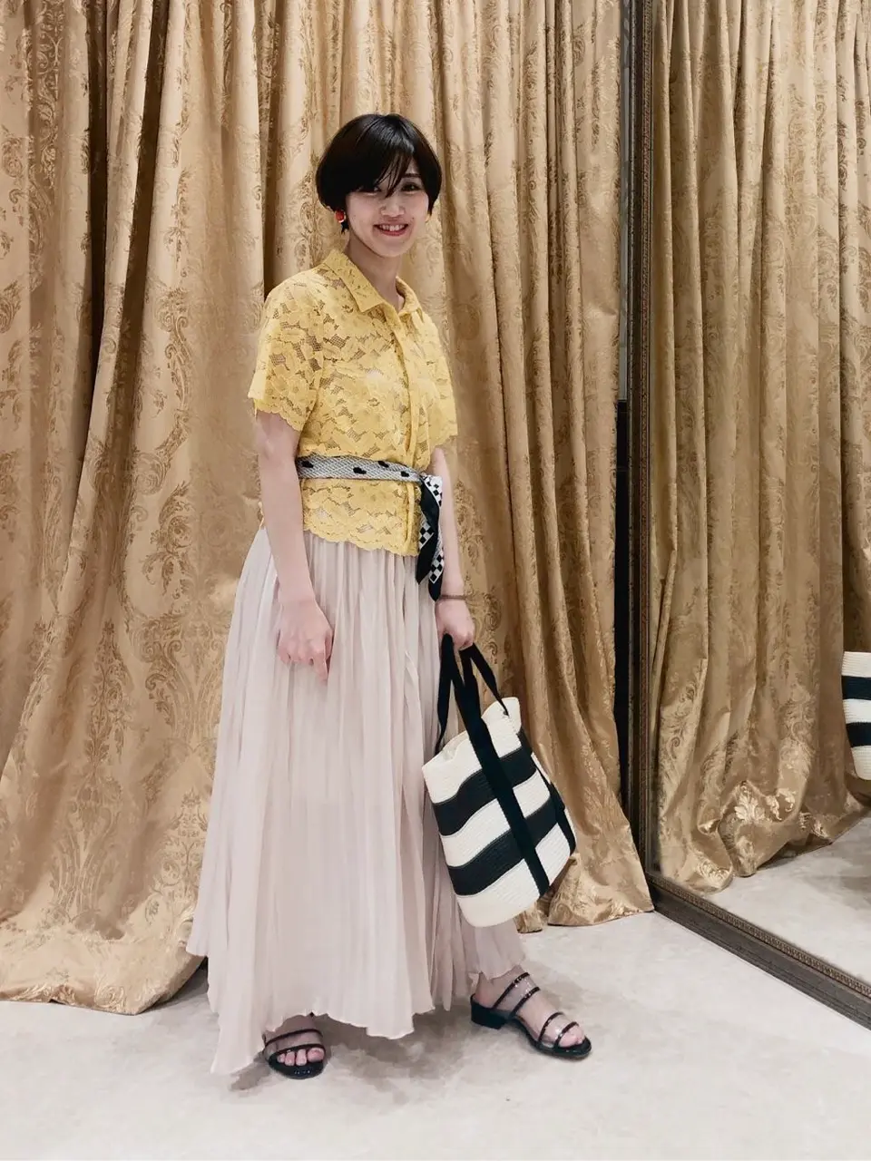 GRACE CONTINENTAL A.FUKUDA コーディネート画像