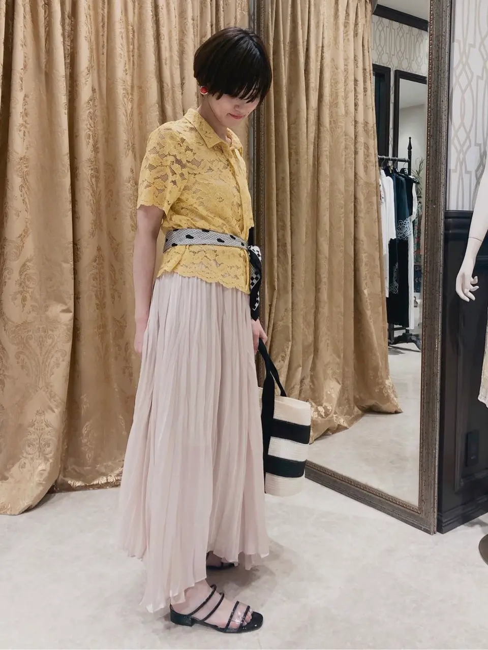 GRACE CONTINENTAL A.FUKUDA コーディネート画像