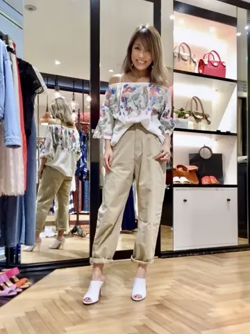 GRACE CONTINENTAL yukimi yonee コーディネート画像