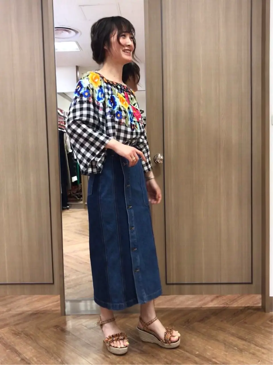 GRACE CONTINENTAL Kogane. コーディネート画像