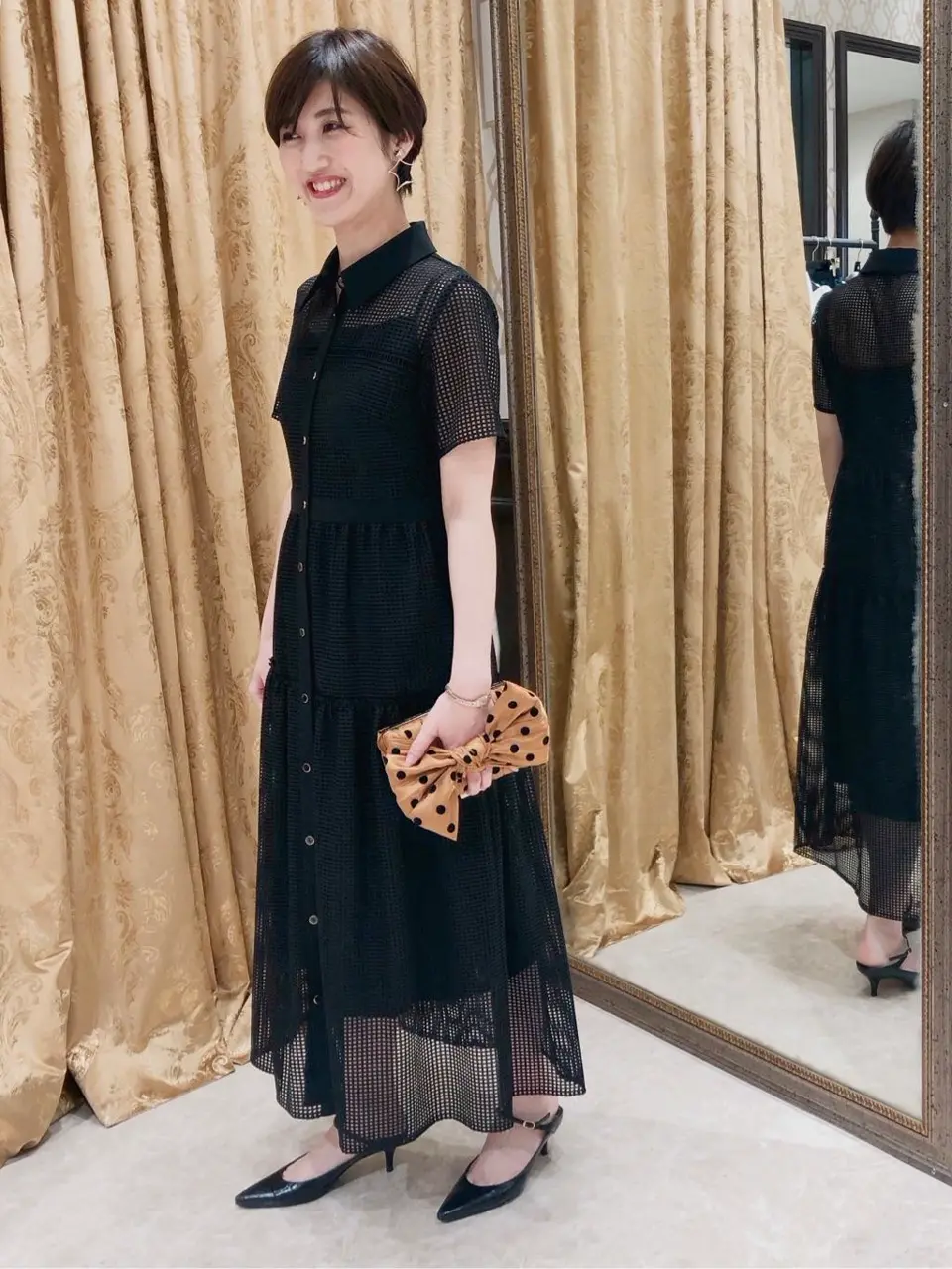 GRACE CONTINENTAL A.FUKUDA コーディネート画像