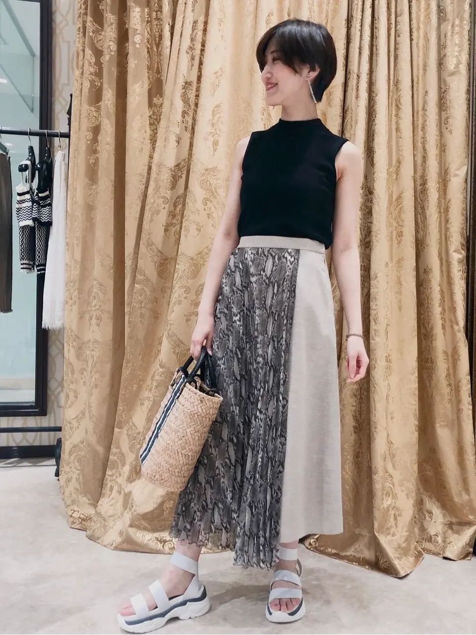 GRACE CONTINENTAL A.FUKUDA コーディネート画像