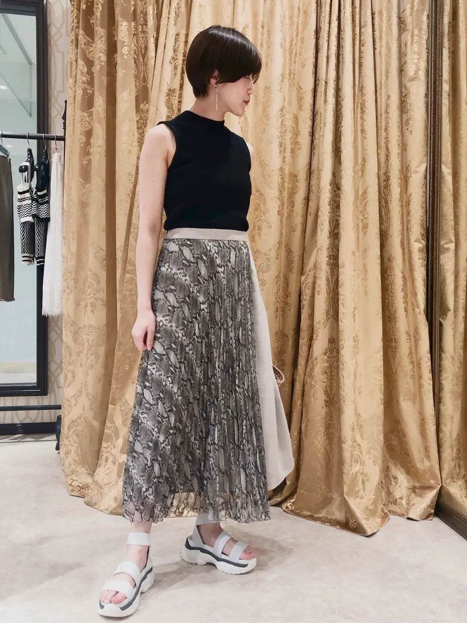 GRACE CONTINENTAL A.FUKUDA コーディネート画像