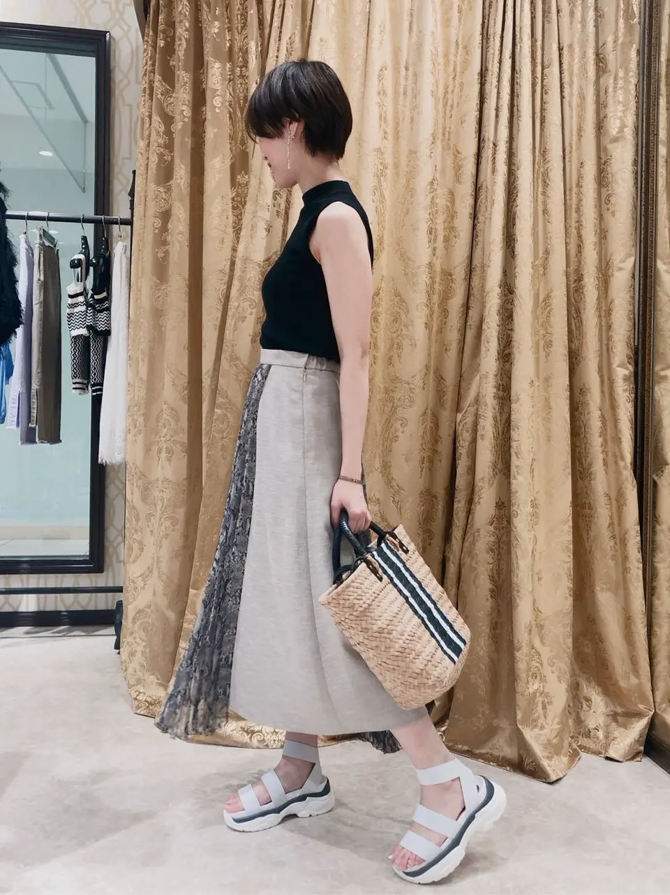 GRACE CONTINENTAL A.FUKUDA コーディネート画像