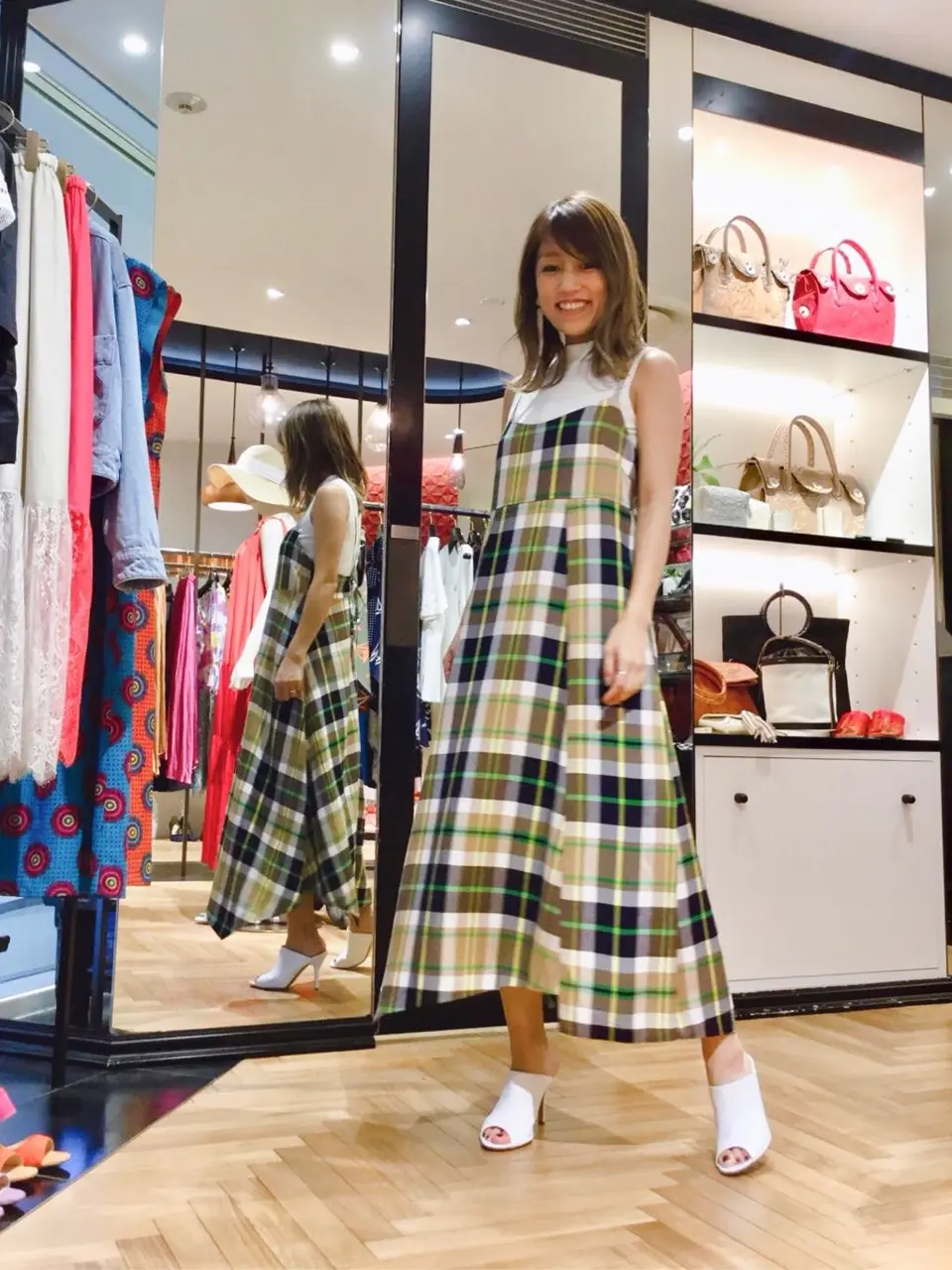 GRACE CONTINENTAL yukimi yonee コーディネート画像