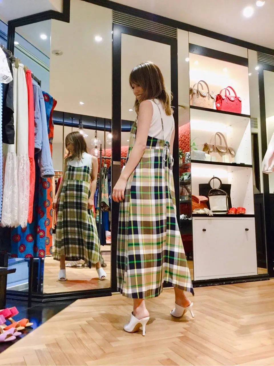 GRACE CONTINENTAL yukimi yonee コーディネート画像