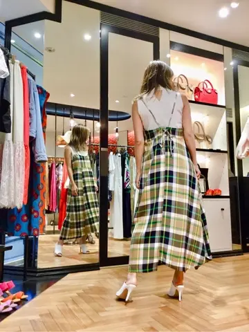 GRACE CONTINENTAL yukimi yonee コーディネート画像