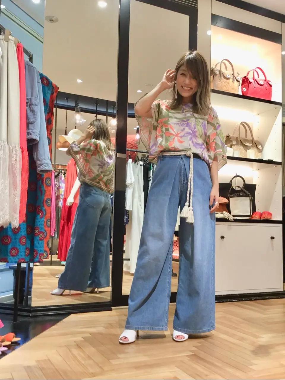 GRACE CONTINENTAL yukimi yonee コーディネート画像