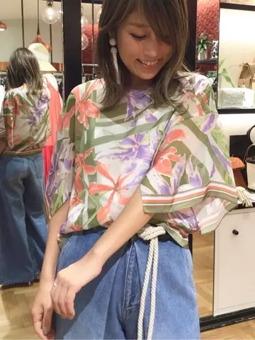 GRACE CONTINENTAL yukimi yonee コーディネート画像