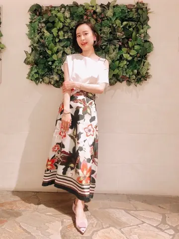 GRACE CONTINENTAL okunaka_desu コーディネート画像