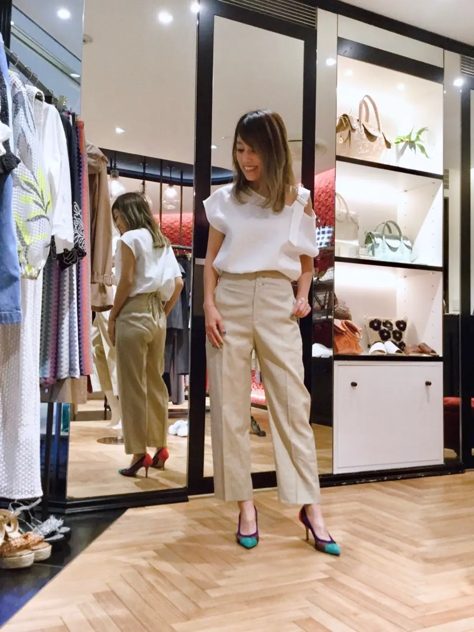 GRACE CONTINENTAL yukimi yonee コーディネート画像