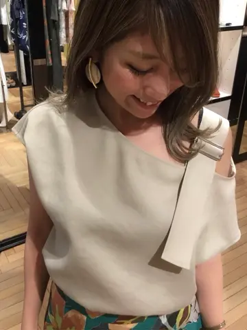 GRACE CONTINENTAL yukimi yonee コーディネート画像