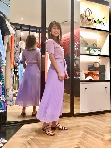 GRACE CONTINENTAL yukimi yonee コーディネート画像