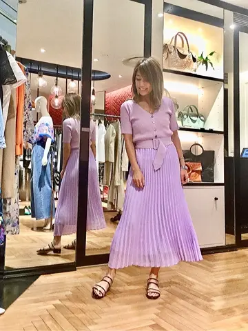 GRACE CONTINENTAL yukimi yonee コーディネート画像