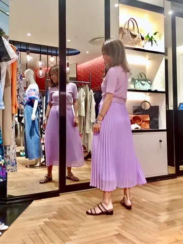 GRACE CONTINENTAL yukimi yonee コーディネート画像