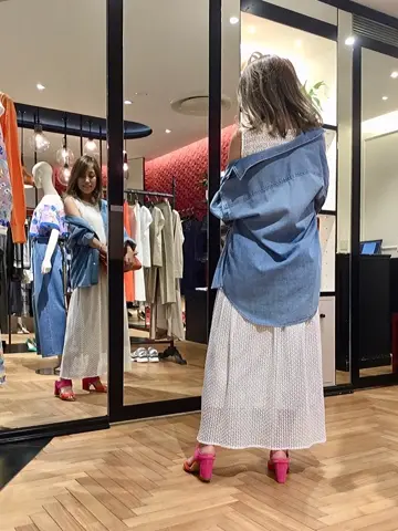 GRACE CONTINENTAL yukimi yonee コーディネート画像