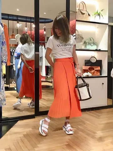 GRACE CONTINENTAL yukimi yonee コーディネート画像