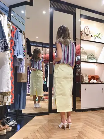 GRACE CONTINENTAL yukimi yonee コーディネート画像