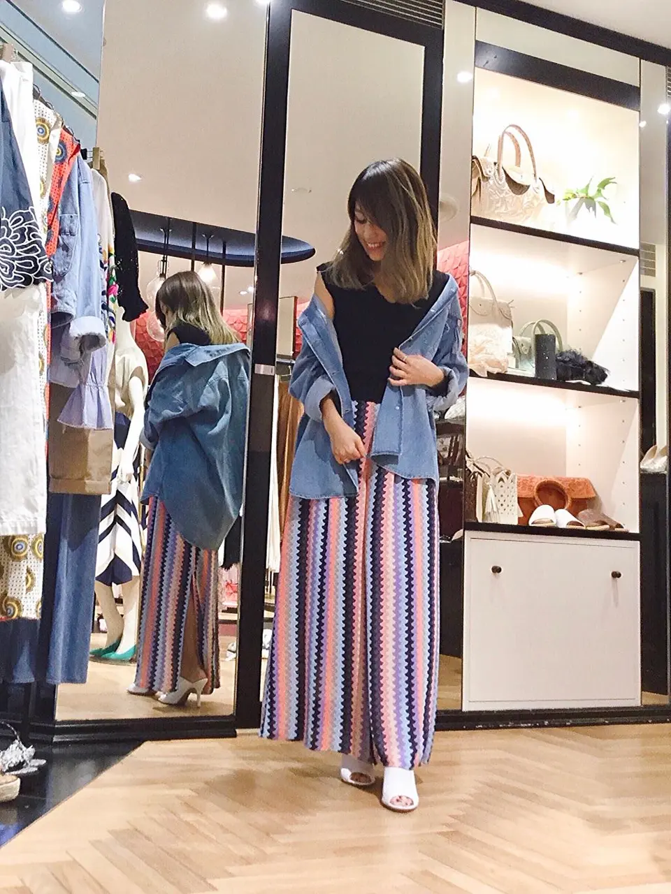 GRACE CONTINENTAL yukimi yonee コーディネート画像